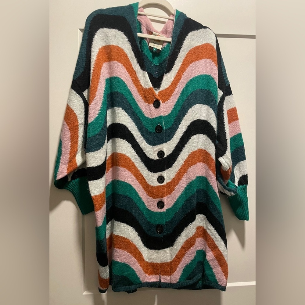 Farm rio Wave Gradient Colorful Cardigan - Picture 4 of 5